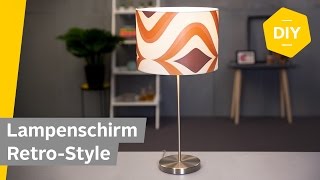 DIY Lampenschirm den RetroStyle verpassen  Roombeez – powered by OTTO [upl. by Hna]