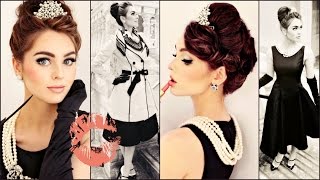 Breakfast At Tiffanys Makeup Hair amp Style Tutorial  Jackie Wyers [upl. by Aitrop142]