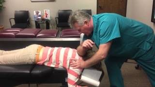 Houston Chiropractor Dr Johnson Treats Severe Neck Pain Upper Back Pain amp Muscle Spasms [upl. by Abla]