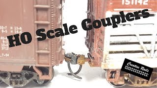 HO Scale Couplers What I Use and Why [upl. by Waldack]