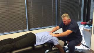 Chiropractic Adjustment Of Acute Cervical Strain Houston Chiropractor [upl. by Had]